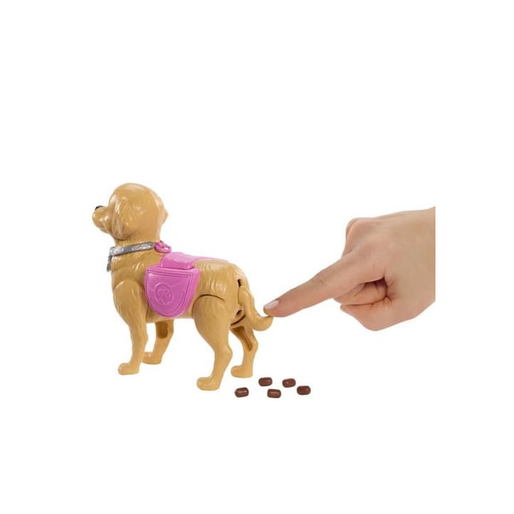 Barbie panenka s pejskem na procházce