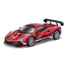 Bburago - RACING, Ferrari 488 CHALLENGE EVO 2020 v dekorativním boxu, 1:43