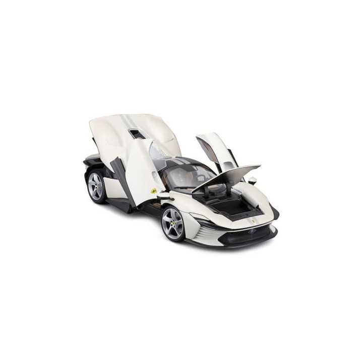 Bburago - SIGNATURE SERIES, Ferrari Daytona SP3, bílá, 1:18