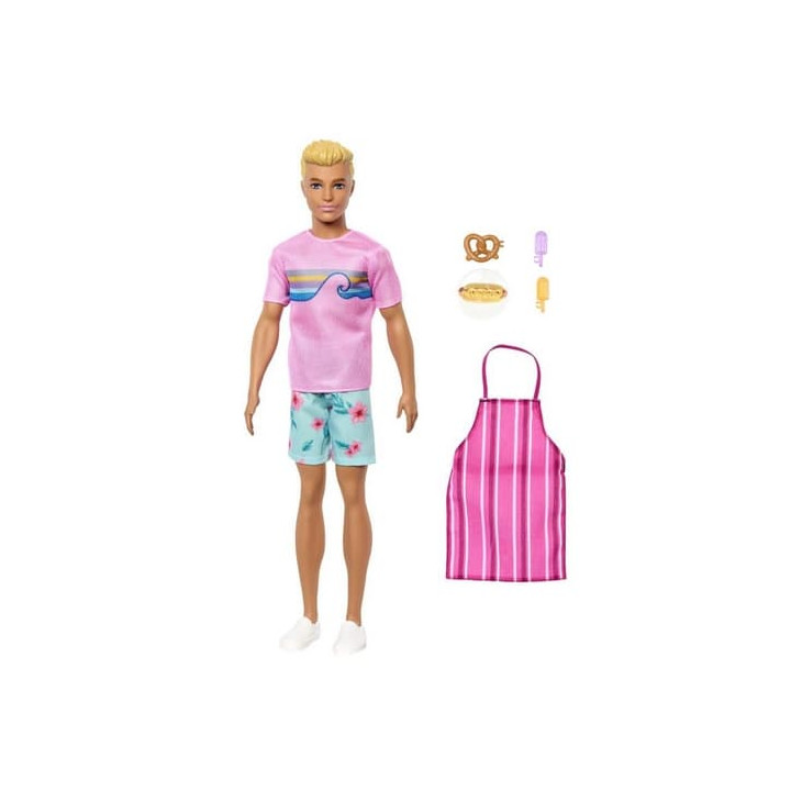 Barbie KEN s kuchařskými doplňky
