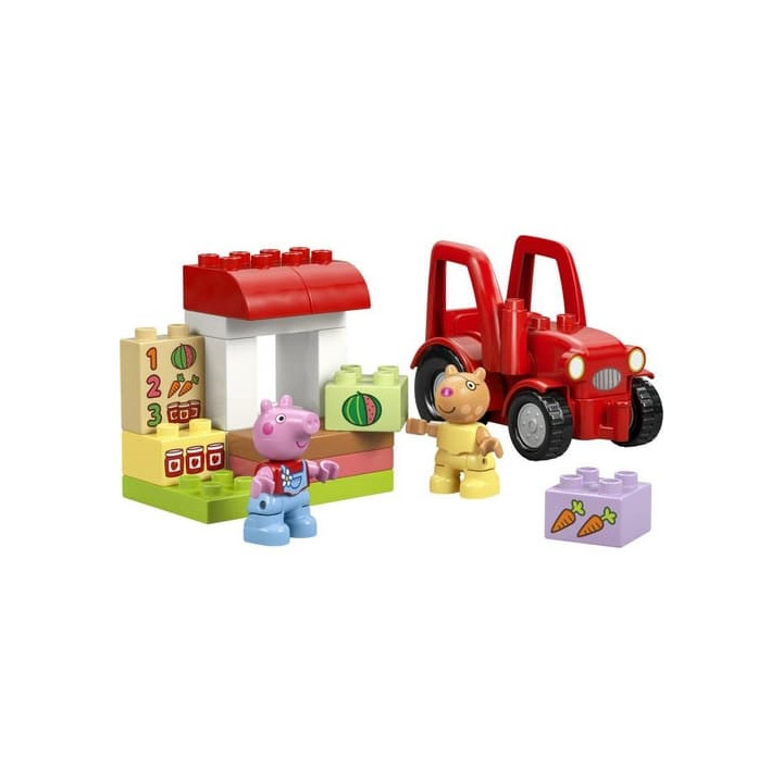 LEGO® DUPLO® 10468 Prasátko Peppa: Traktor a tržnice