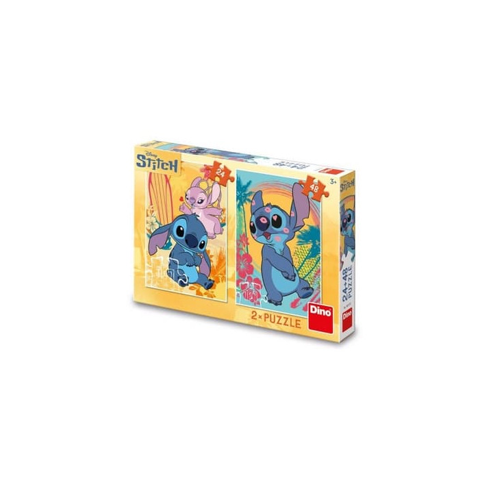 Puzzle Zamilovaný Stitch 24+48