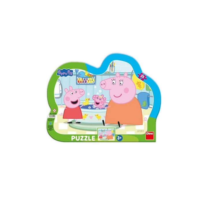 Puzzle Prasátko Pepa 24 + 48 dílků