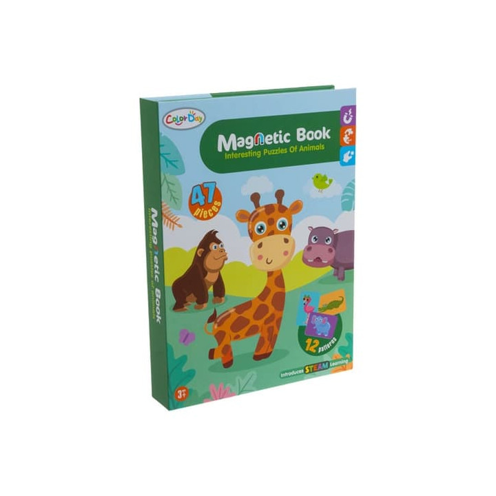 Montessori vzdělávací puzzle africká zvířata