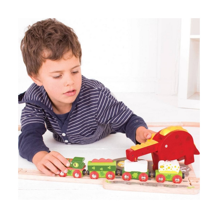 Bigjigs Rail Dinosauří jeřáb