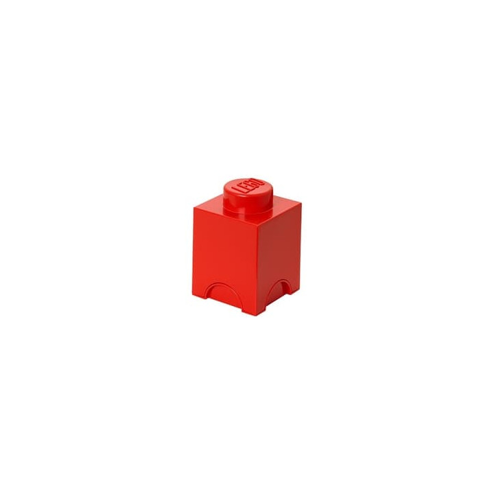 LEGO úložný box 1 - červená