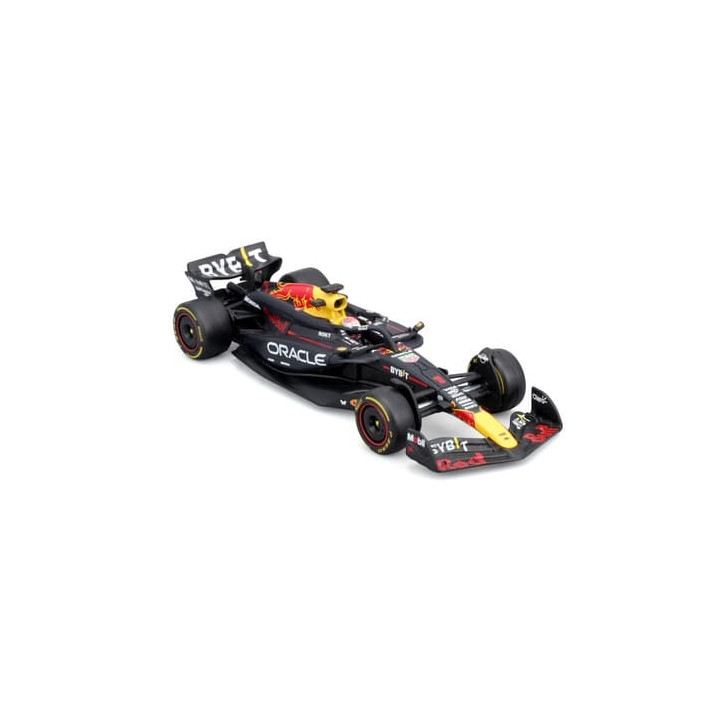 Bburago-RACE Formule F1 v dekorativním boxu, Oracle Red Bull Racing RB20 (2024),  1 Verstappen, 1:43