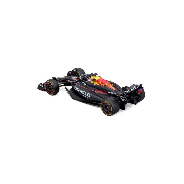 Bburago-RACE Formule F1 v dekorativním boxu, Oracle Red Bull Racing RB20 (2024),  1 Verstappen, 1:43
