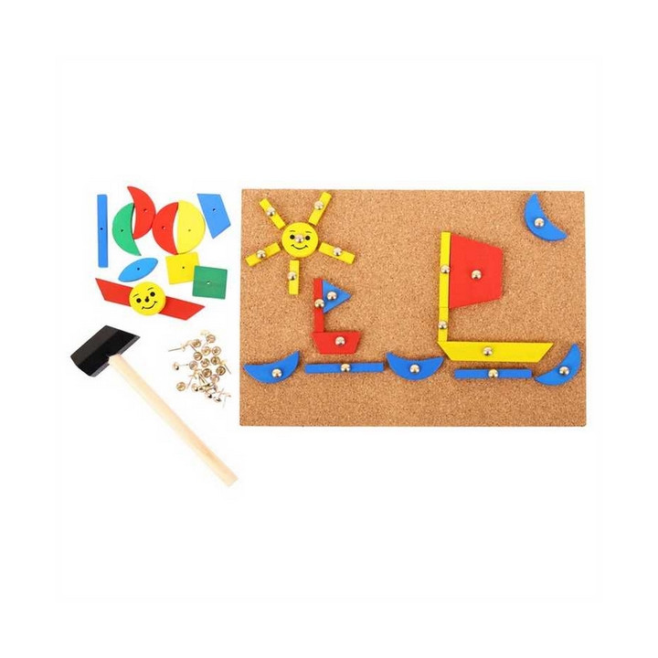 Bigjigs Toys Kreativní zatloukací hra
