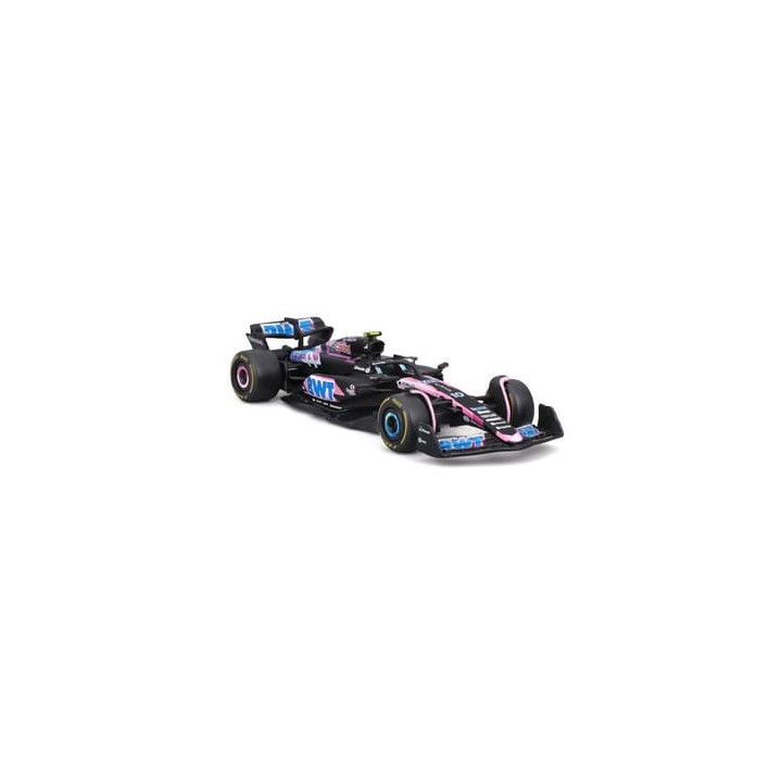 Bburago - RACE Formule F1 v dekorativním boxu, Team Alpine A524 (2024),  10 Pierre Gasly, 1:43