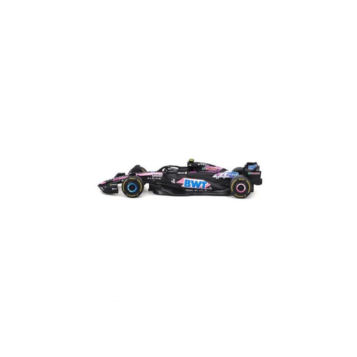 Bburago - RACE Formule F1 v dekorativním boxu, Team Alpine A524 (2024),  10 Pierre Gasly, 1:43
