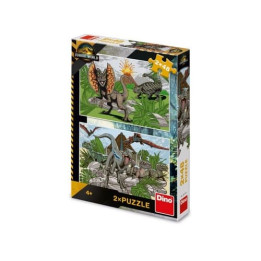 Puzzle Jurassic World 2x48 dílků