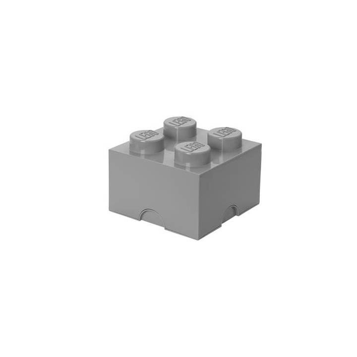 LEGO úložný box 4 - šedá