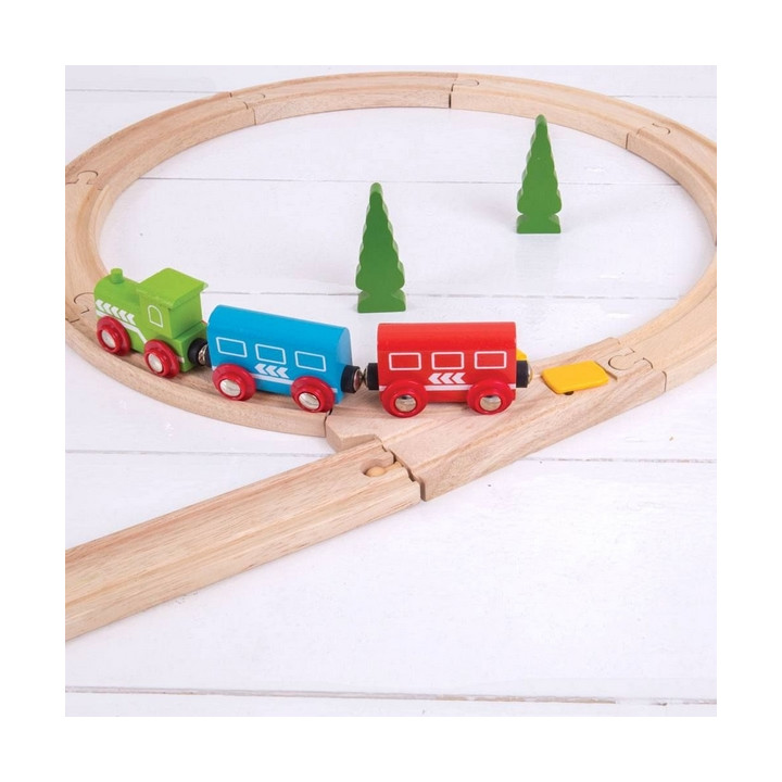 Bigjigs Rail Přehazovací výhybka 2 ks