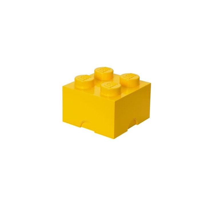 LEGO úložný box 4 - žlutá
