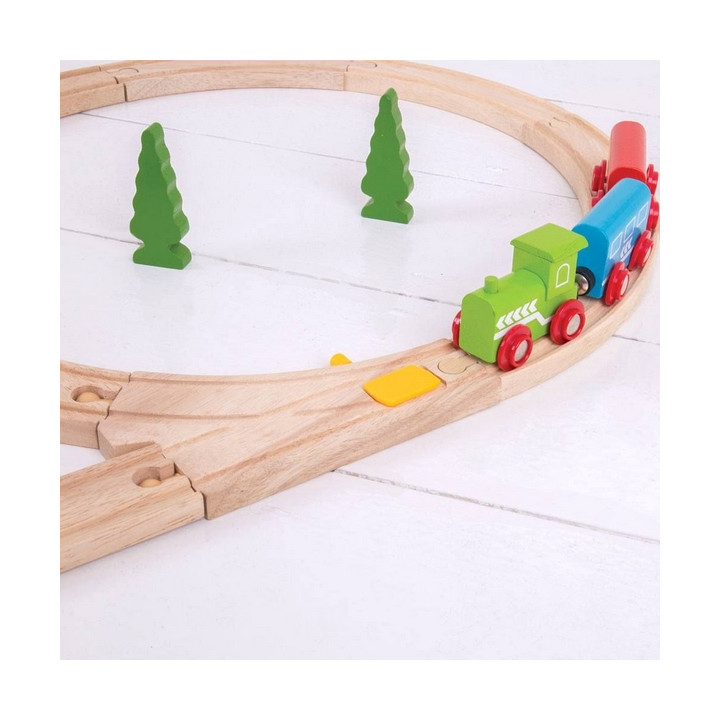 Bigjigs Rail Přehazovací výhybka 2 ks