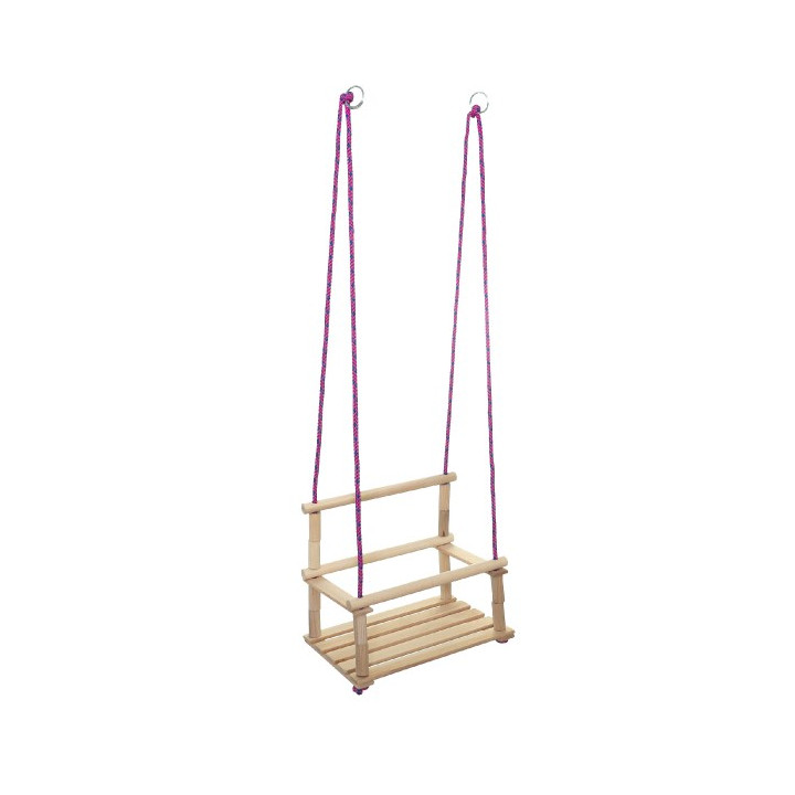 Houpačka dřevo přírodní 26 x 40 cm nosnost 200 kg v sáčku