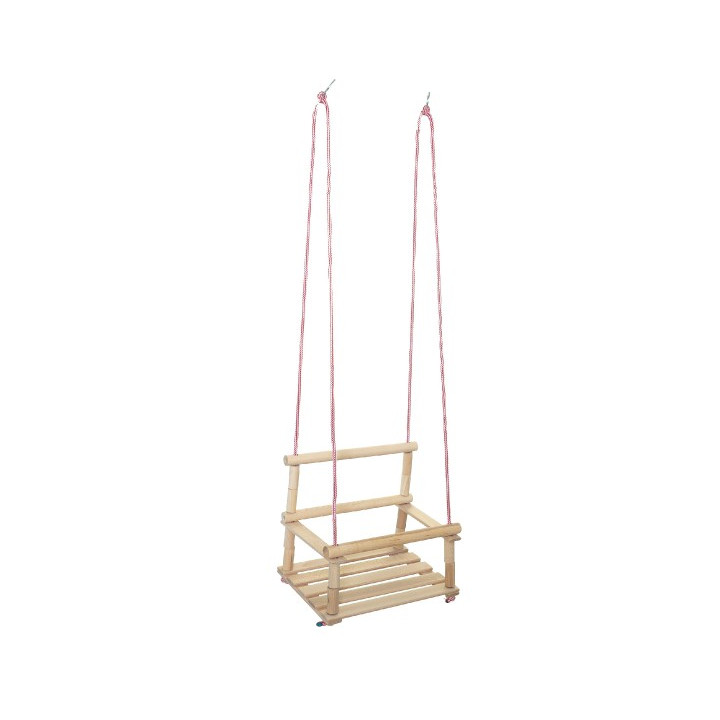 Houpačka dřevo přírodní 26 x 40 cm nosnost 200 kg v sáčku