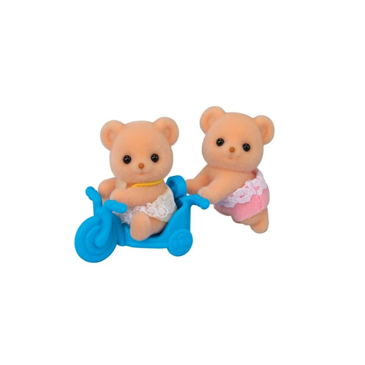 Sylvanian Families Dvojčata sušenkoví medvídci s motorkou