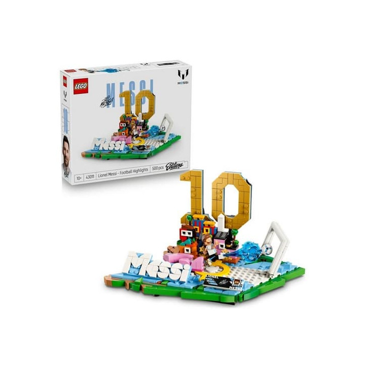LEGO® Editions 43011 Lionel Messi – Hvězdné momenty fotbalu