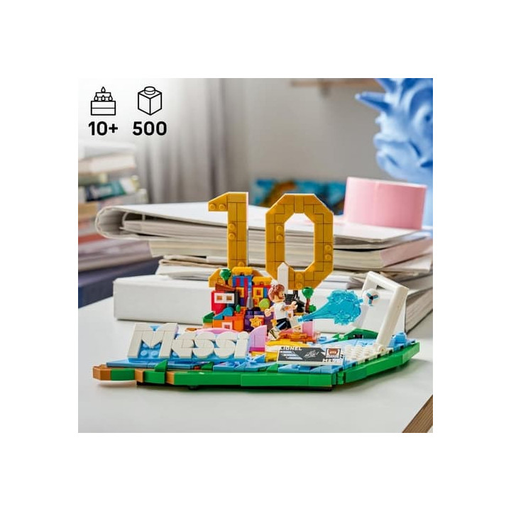 LEGO® Editions 43011 Lionel Messi – Hvězdné momenty fotbalu