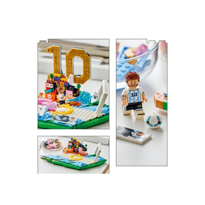 LEGO® Editions 43011 Lionel Messi – Hvězdné momenty fotbalu
