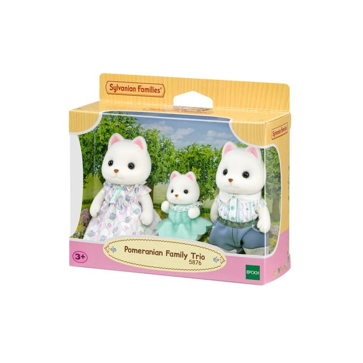 Sylvanian Families Rodina Pomeranian pejsků trio