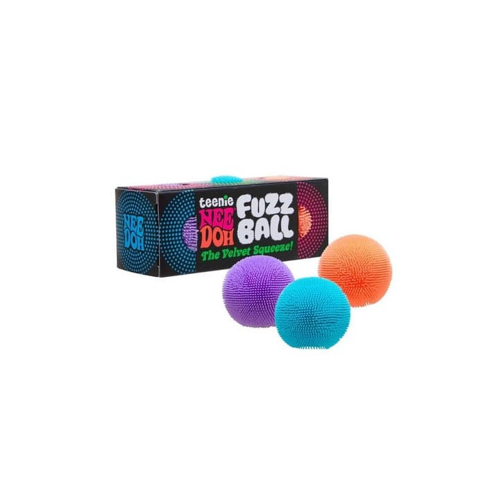 Schylling NeeDoh Mačkací mini míčky Fuzz Ball