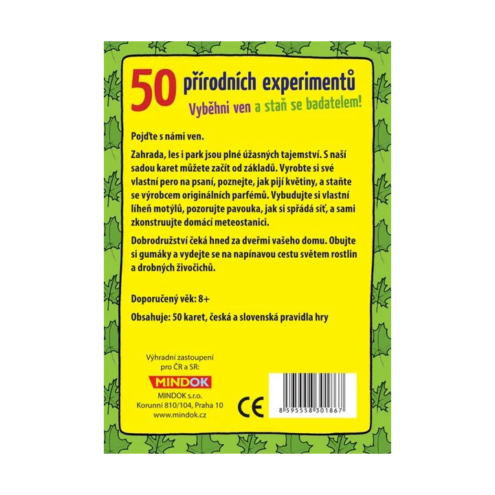 Mindok 50 přírodních experimentů