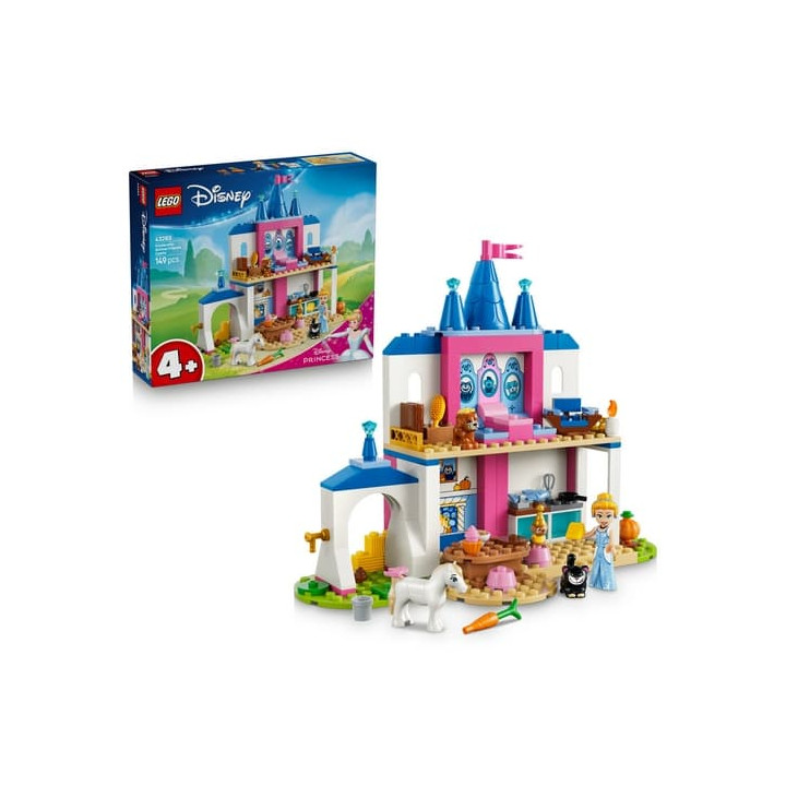 Lego Disney 43283 Popelčin zámek a její zvířecí přátelé