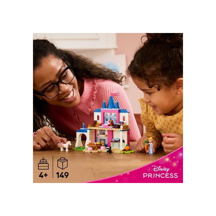 Lego Disney 43283 Popelčin zámek a její zvířecí přátelé
