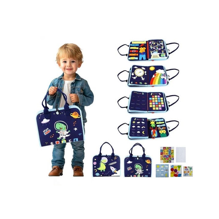 2Kids Toys Senzorická busy kniha Vesmír