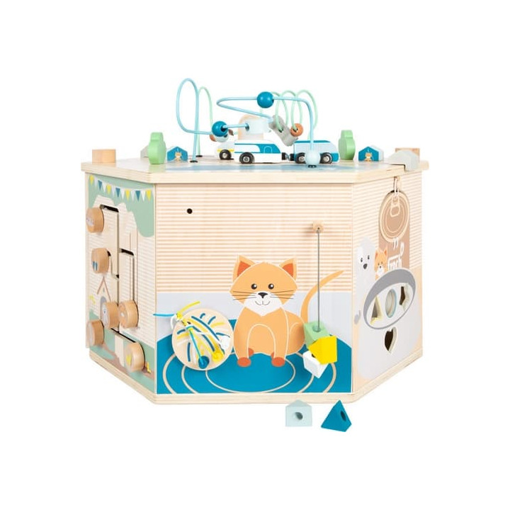 small foot Motorická interaktivní kostka Pets XXL