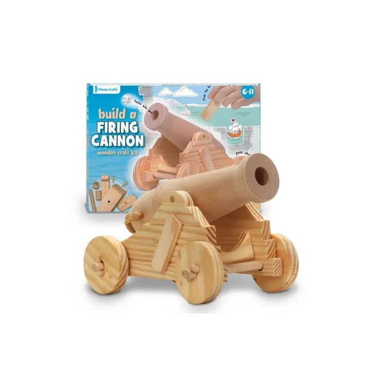 Fiesta Crafts Dřevěná skládačka Dělo