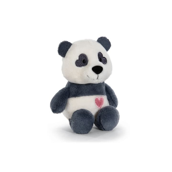 NICI Plyšová panda Love v dárkové krabičce, 12 cm