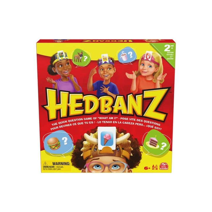 SpinMaster Společenská hra hádanky HEDBANZ