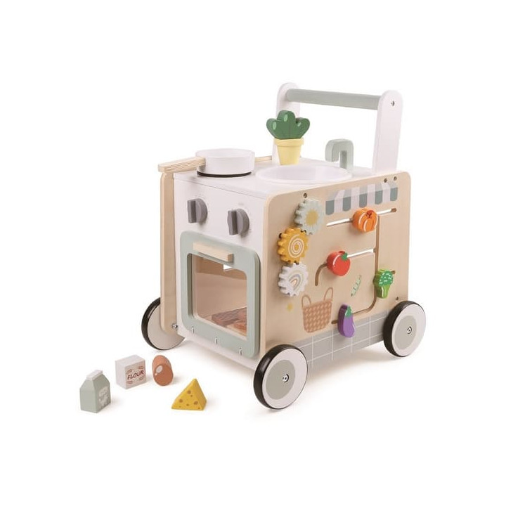 2Kids Toys Dřevěné chodítko Kuchyňka