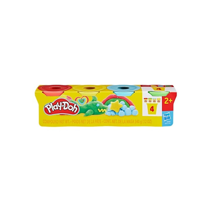 HASBRO - Play-Doh 4ks kelímků 4 x 85g