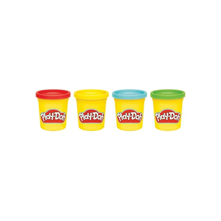 HASBRO - Play-Doh 4ks kelímků 4 x 85g