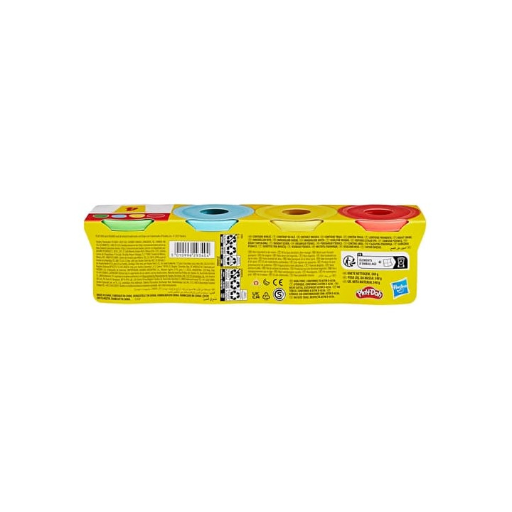 HASBRO - Play-Doh 4ks kelímků 4 x 85g