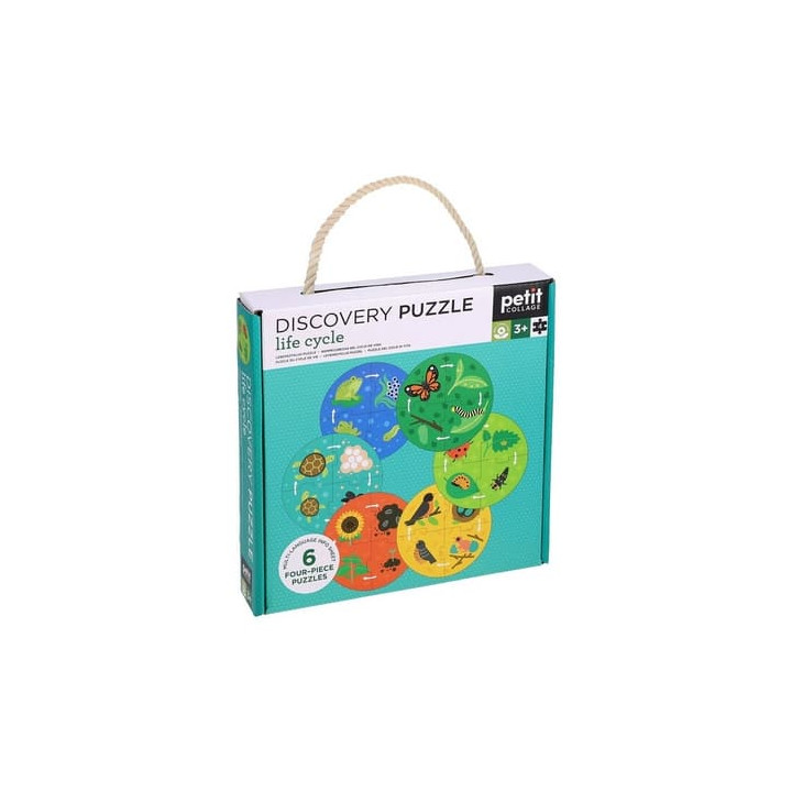 Petit Collage Puzzle pro objevitele Koloběh života