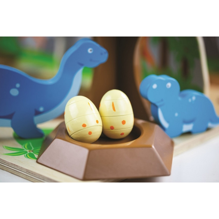 Bigjigs Toys Dinopark ostrov dinosaurů