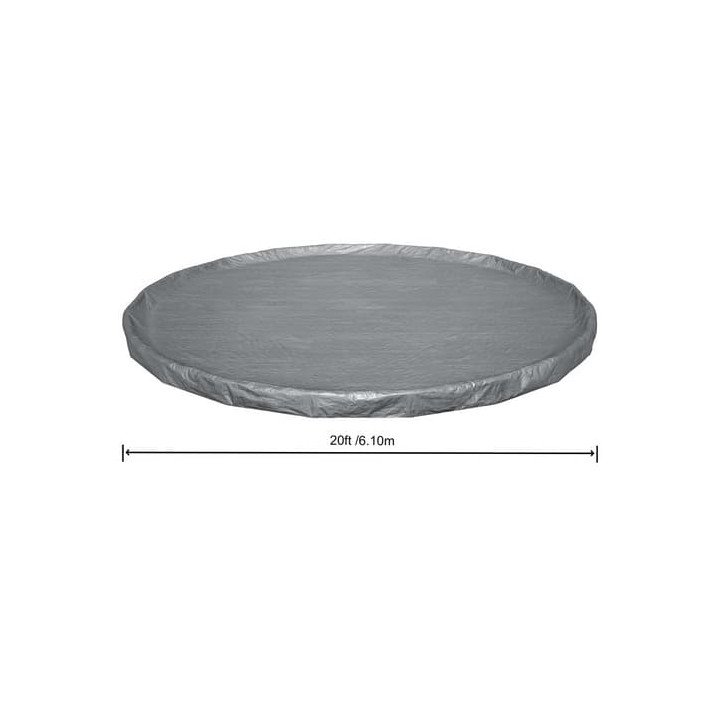 Prémiová krycí plachta na kruhový bazén s průměrem 610 cm