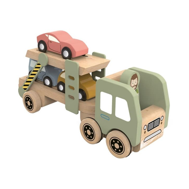 2Kids Toys Dřevěný autopřepravník