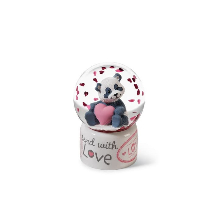 NICI Sněžítko Panda Love 6,5cm