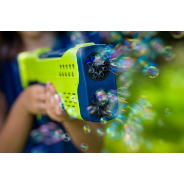 WOOBLY BOOBLY Double Bubble blaster - dvojitá dávka bublinové zábavy, USB nabíjení