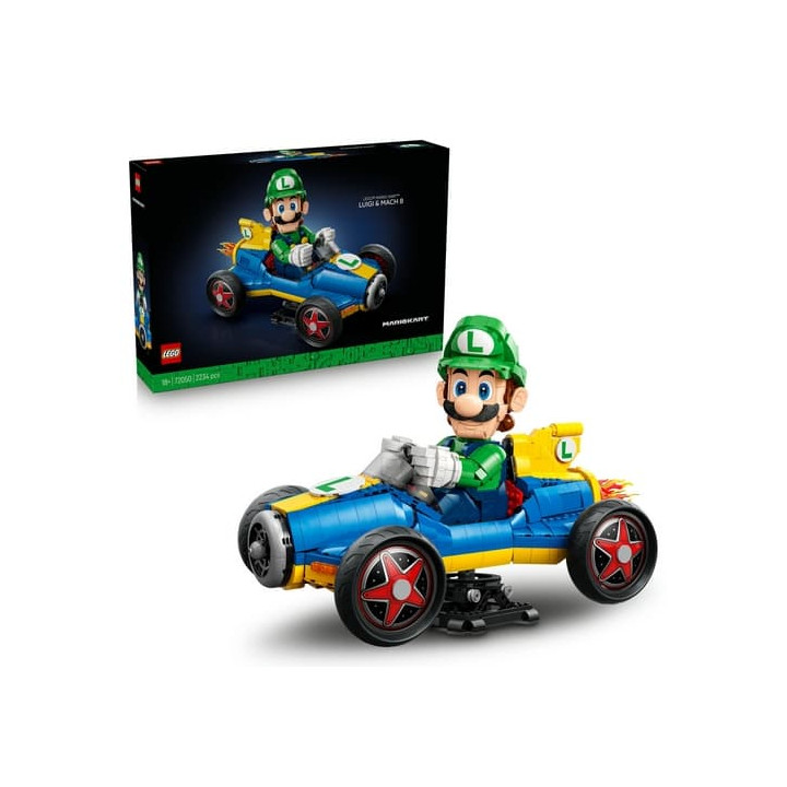 Lego Super Mario 72050 Mario Kart™ – Luigi a Mach 8