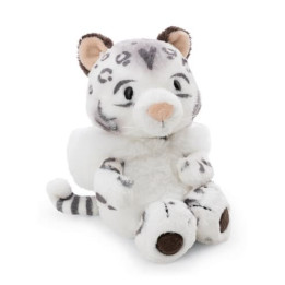 NICI GREEN Plyšový sněžný leopard Eleni Snowbell, 20 cm