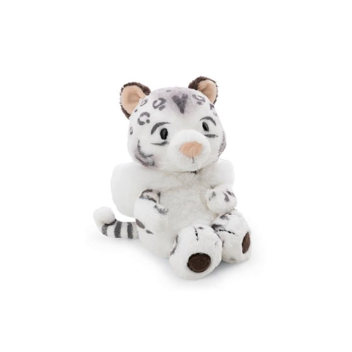 NICI GREEN Plyšový sněžný leopard Eleni Snowbell, 20 cm