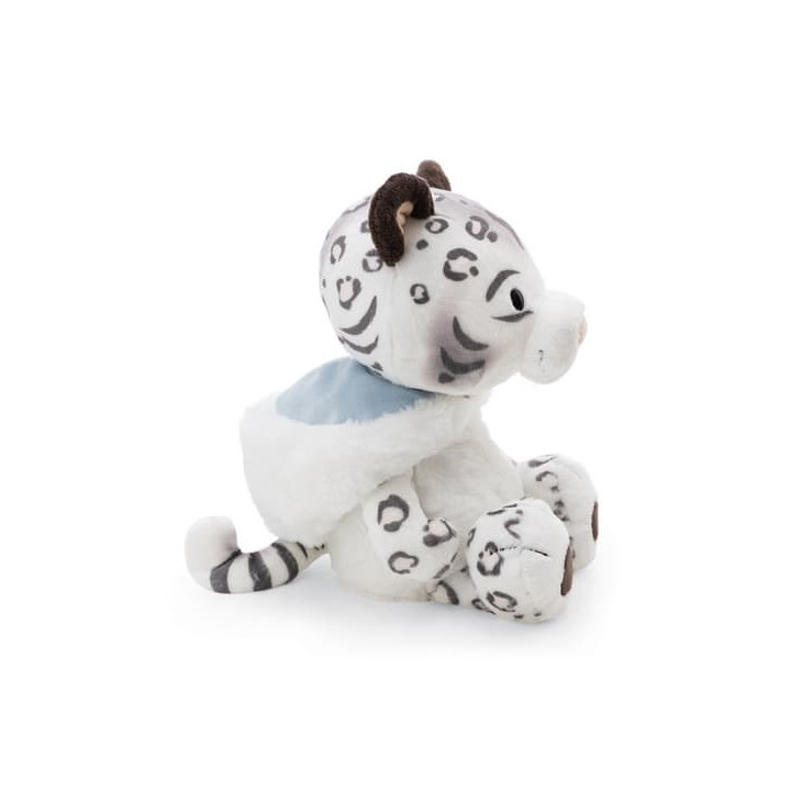 NICI GREEN Plyšový sněžný leopard Eleni Snowbell, 20 cm